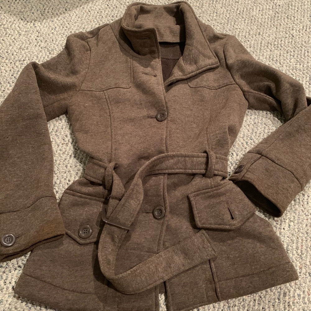 Belted Blazer Coat